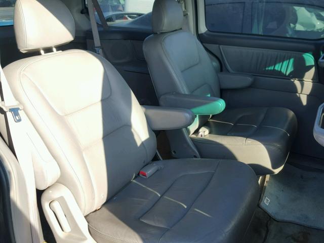 5FNRL18913B066229 - 2003 HONDA ODYSSEY EX BLUE photo 6