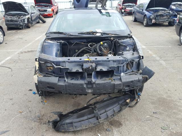1G2WP52K31F209687 - 2001 PONTIAC GRAND PRIX BLUE photo 9