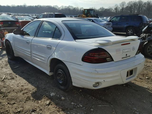 1G2NF52FX2C237345 - 2002 PONTIAC GRAND AM S 白色 照片 3
