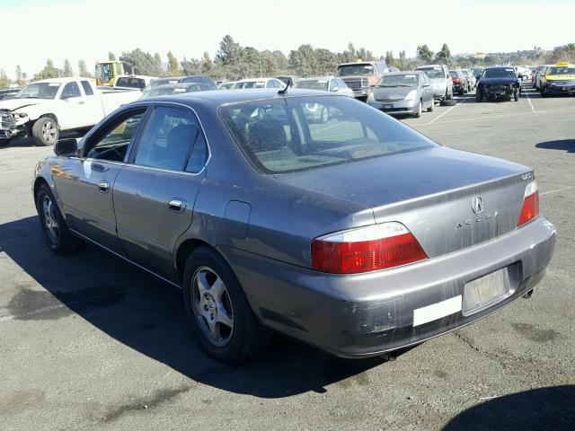 19UUA56753A043622 - 2003 ACURA 3.2TL GRAY photo 3