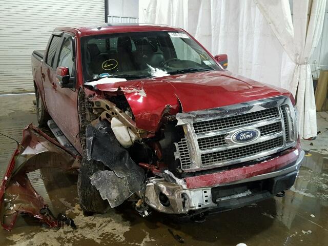 1FTFW1EV5AFC67555 - 2010 FORD F150 SUPER RED photo 1