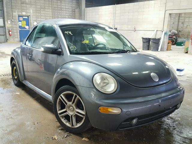 3VWCD31Y44M324219 - 2004 VOLKSWAGEN NEW BEETLE 灰色 照片 1