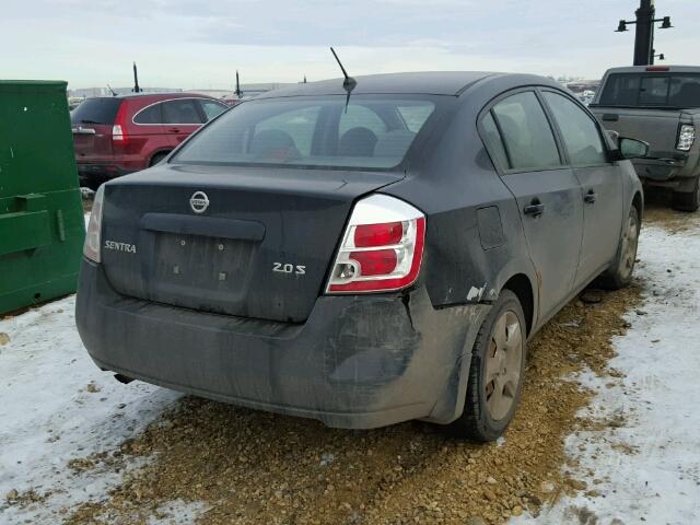 3N1AB61E67L650060 - 2007 NISSAN SENTRA 2.0 BLACK photo 4