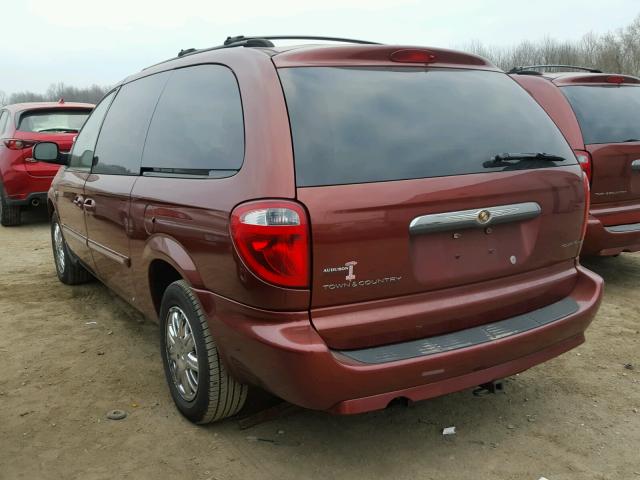 2A4GP54L37R187255 - 2007 CHRYSLER TOWN & COU RED photo 3