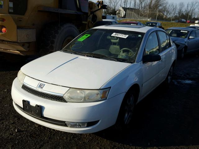 1G8AL52F03Z153854 - 2003 SATURN ION LEVEL WHITE photo 2