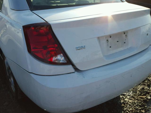 1G8AL52F03Z153854 - 2003 SATURN ION LEVEL WHITE photo 9