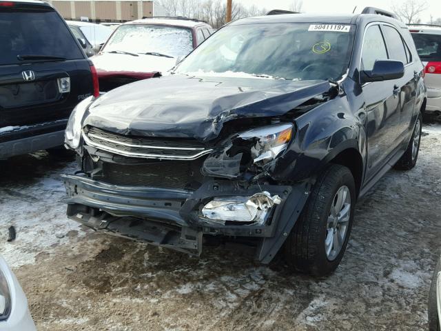 2GNALCEKXG1129473 - 2016 CHEVROLET EQUINOX LT BLACK photo 10