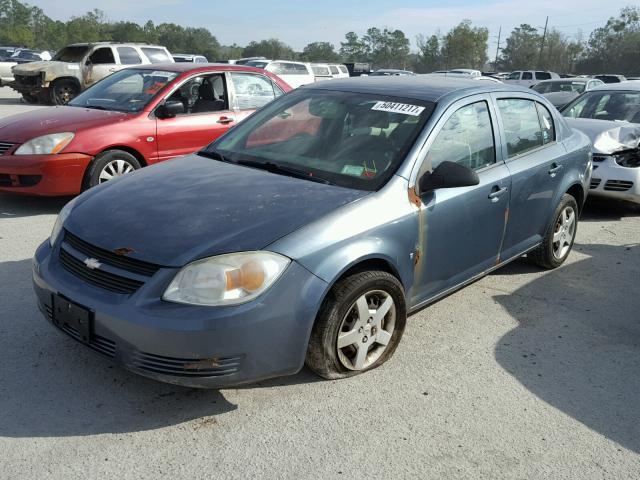 1G1AK55FX67779358 - 2006 CHEVROLET COBALT LS CHARCOAL photo 2