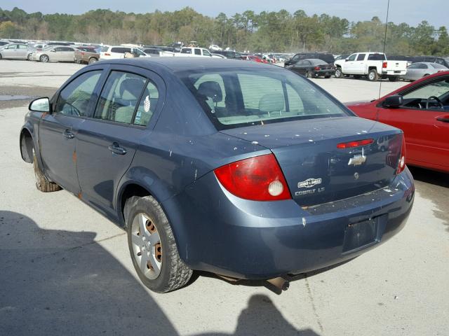 1G1AK55FX67779358 - 2006 CHEVROLET COBALT LS CHARCOAL photo 3