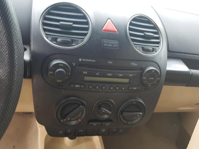 3VWRF31Y26M316515 - 2006 VOLKSWAGEN NEW BEETLE 红色 照片 9