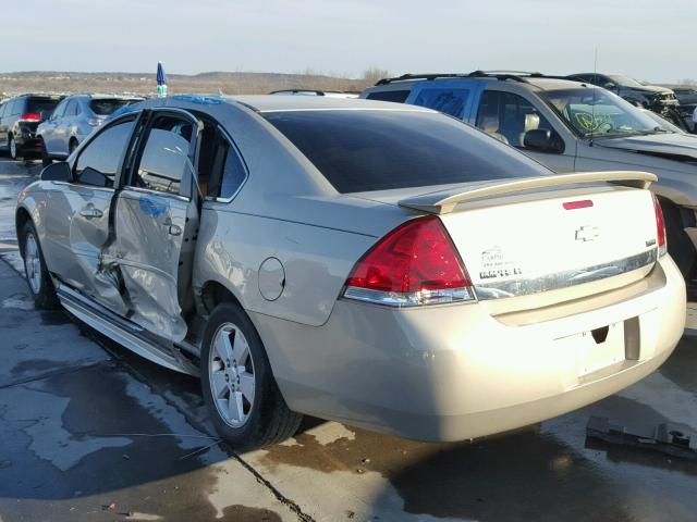 2G1WB5EK6A1210399 - 2010 CHEVROLET IMPALA LT GOLD photo 3