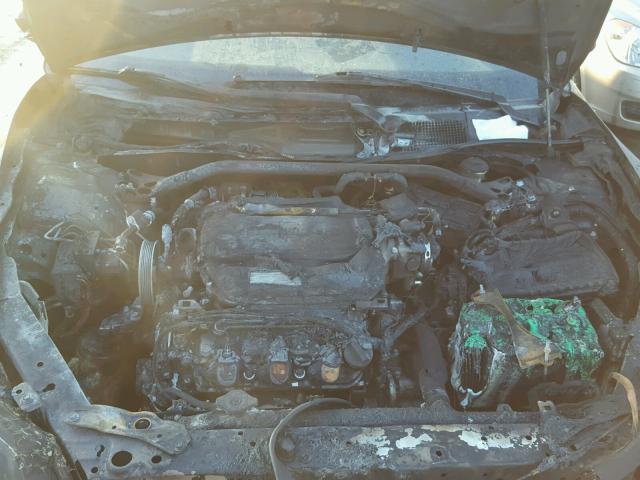 5J6TF2H56BL002421 - 2011 HONDA ACCORD CRO BLACK photo 7