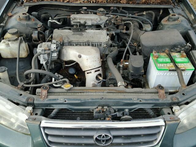 4T1BG22K0YU760900 - 2000 TOYOTA CAMRY CE GREEN photo 7