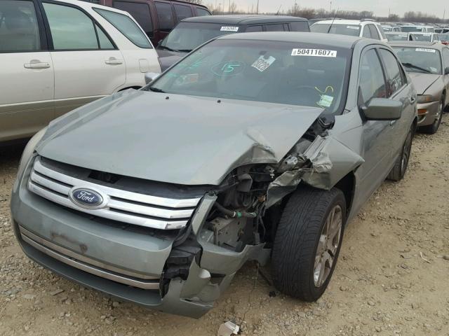 3FAHP08129R196571 - 2009 FORD FUSION SEL SILVER photo 2