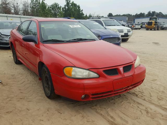 1G2NF52F14M632995 - 2004 PONTIAC GRAND AM S წითელი ფოტო 1