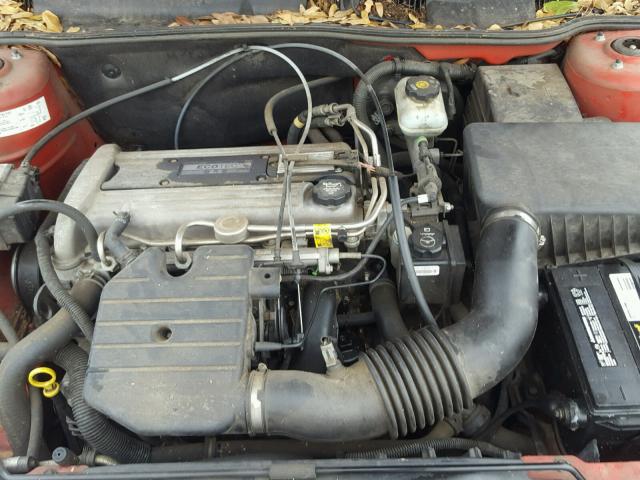 1G2NF52F14M632995 - 2004 PONTIAC GRAND AM S წითელი ფოტო 7