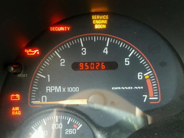 1G2NF52F14M632995 - 2004 PONTIAC GRAND AM S წითელი ფოტო 8
