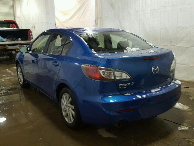 JM1BL1V81C1631097 - 2012 MAZDA 3 I BLUE photo 3