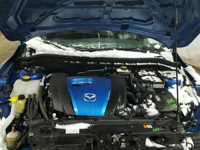 JM1BL1V81C1631097 - 2012 MAZDA 3 I BLUE photo 7