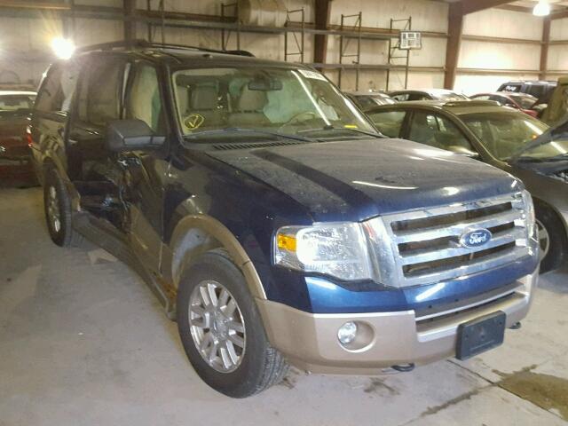 1FMJK1J57BEF39196 - 2011 FORD EXPEDITION BLUE photo 1