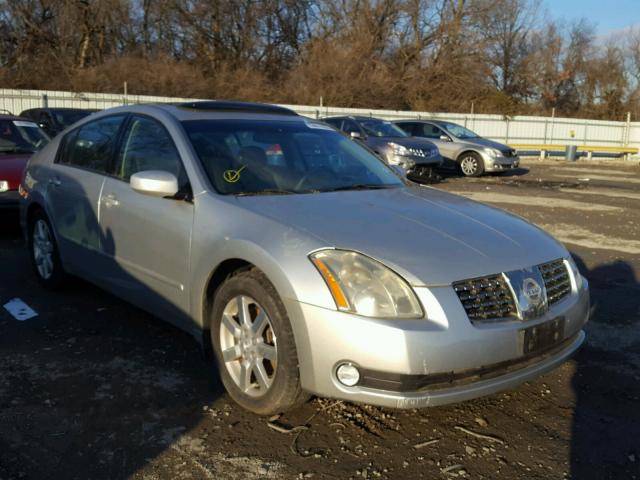 1N4BA41E54C825467 - 2004 NISSAN MAXIMA SE SILVER photo 1