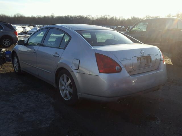 1N4BA41E54C825467 - 2004 NISSAN MAXIMA SE SILVER photo 3