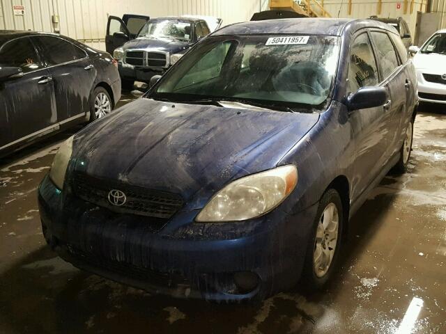 2T1KR32E85C888986 - 2005 TOYOTA COROLLA MA BLUE photo 2