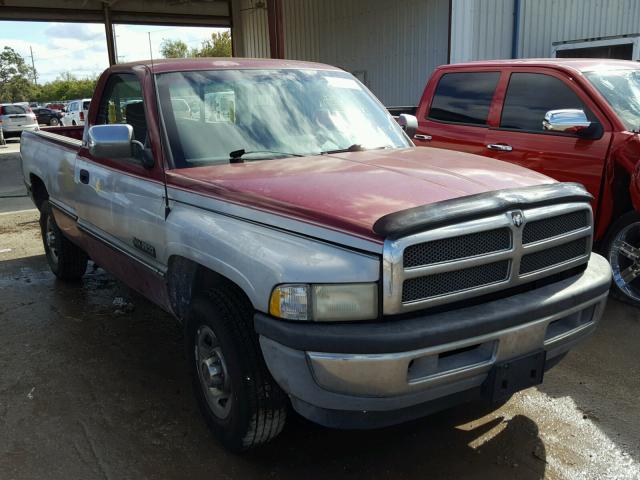 1B7KC26C3TS662774 - 1996 DODGE RAM 2500 RED photo 1