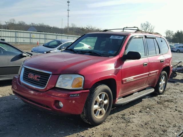 1GKDS13S932255841 - 2003 GMC ENVOY BURGUNDY photo 2