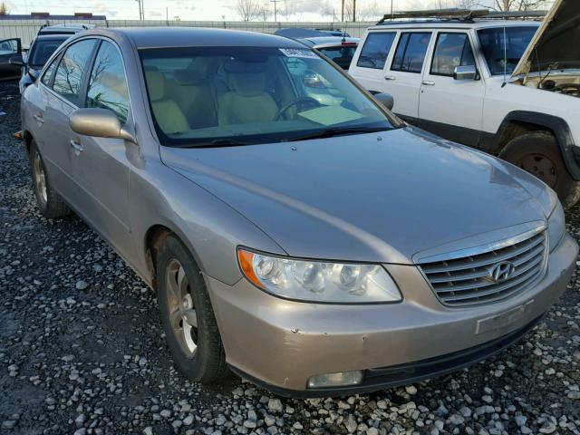 KMHFC46DX7A186066 - 2007 HYUNDAI AZERA GLS TAN photo 1