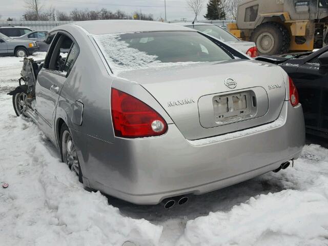 1N4BA41E24C897131 - 2004 NISSAN MAXIMA SE SILVER photo 3