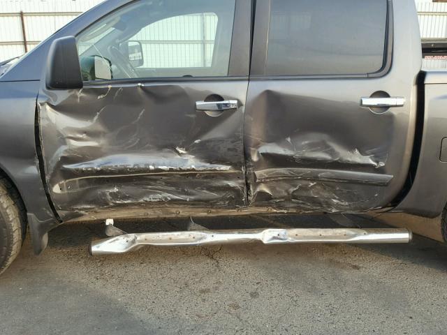 1N6AA07B86N500277 - 2006 NISSAN TITAN XE CHARCOAL photo 9