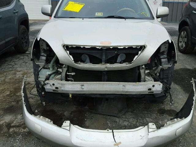 2T2HA31U56C103086 - 2006 LEXUS RX 330 SILVER photo 9