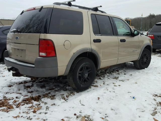 1FMZU72K92UD20945 - 2002 FORD EXPLORER X GOLD photo 4