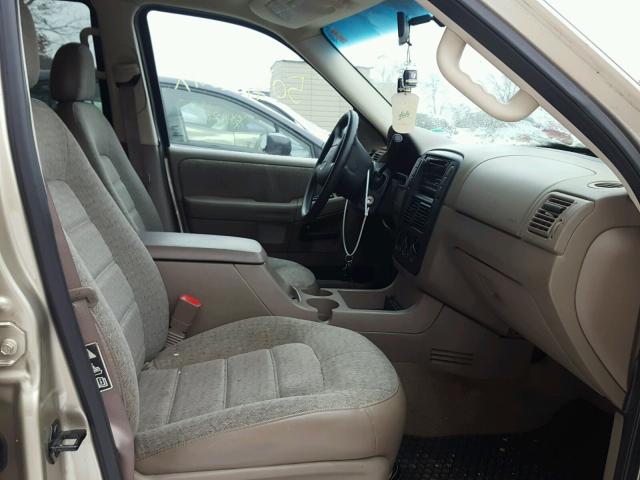 1FMZU72K92UD20945 - 2002 FORD EXPLORER X GOLD photo 5