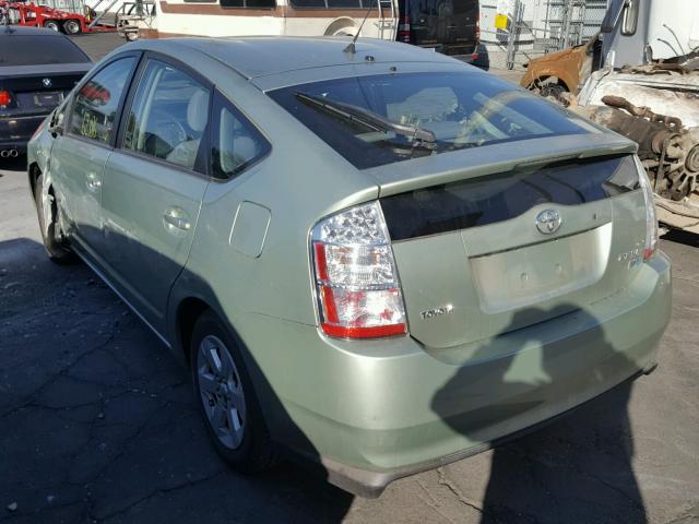 JTDKB20U883374318 - 2008 TOYOTA PRIUS GREEN photo 3