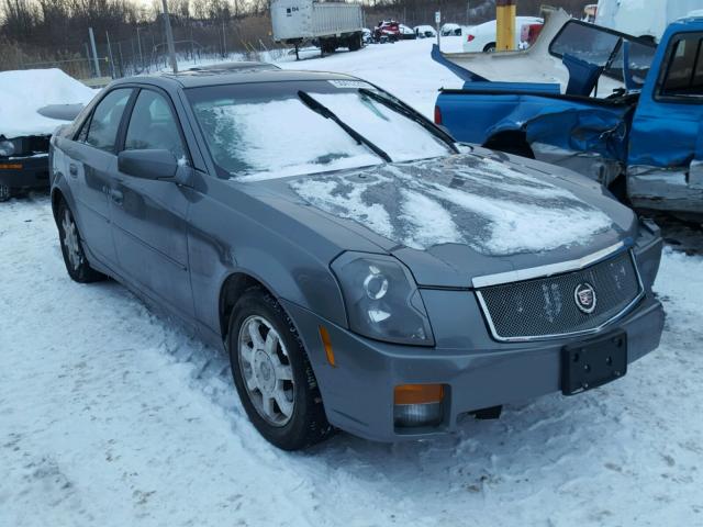 1G6DM577940104355 - 2004 CADILLAC CTS GRAY photo 1