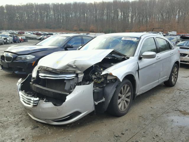 1C3CCBBB3CN176776 - 2012 CHRYSLER 200 TOURIN SILVER photo 2