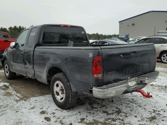 1FTZX17211NB63910 - 2001 FORD F150 BLACK photo 3