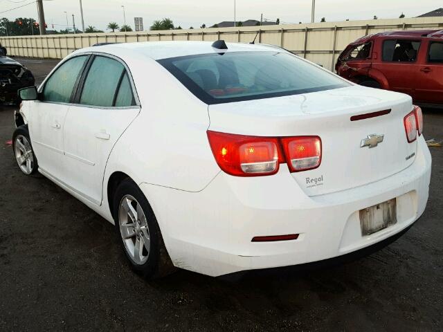 1G11B5SA0DF354758 - 2013 CHEVROLET MALIBU LS თეთრი ფოტო 3