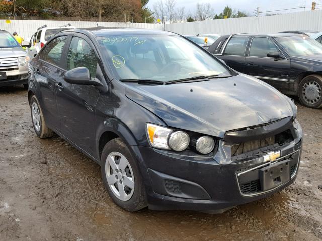 1G1JA5SG6F4136880 - 2015 CHEVROLET SONIC LS BLACK photo 1