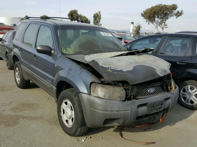 1FMYU01131KF85768 - 2001 FORD ESCAPE XLS BLUE photo 1