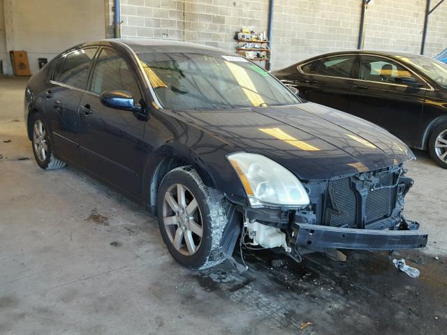 1N4BA41E74C896637 - 2004 NISSAN MAXIMA SE BLUE photo 1