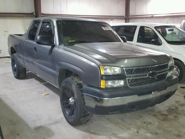 1GCEK19Z36Z125554 - 2006 CHEVROLET SILVERADO GRAY photo 1