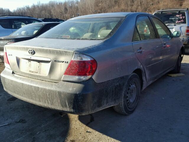 4T1BE32KX6U693263 - 2006 TOYOTA CAMRY LE GRAY photo 4