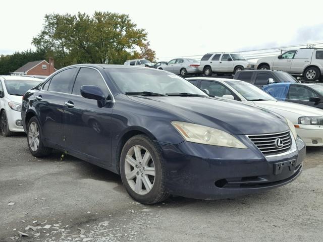 JTHBJ46G172073439 - 2007 LEXUS ES BLUE photo 1