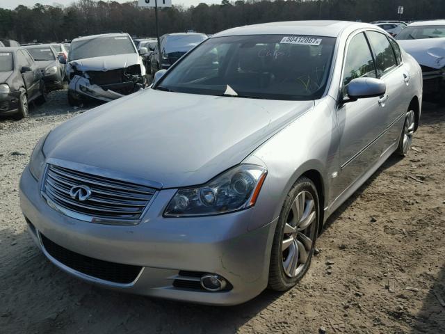 JN1CY0APXAM911709 - 2010 INFINITI M35 BASE SILVER photo 2