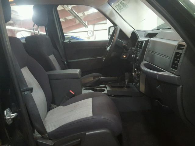 1J4PN2GK5AW149709 - 2010 JEEP LIBERTY SP GREEN photo 5