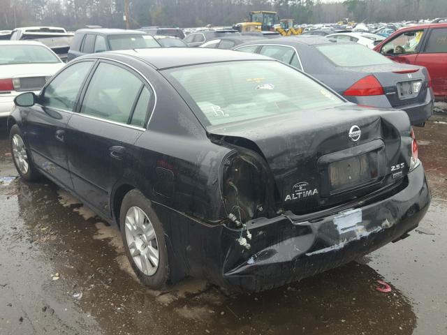 1N4AL11D56N436119 - 2006 NISSAN ALTIMA S BLACK photo 3