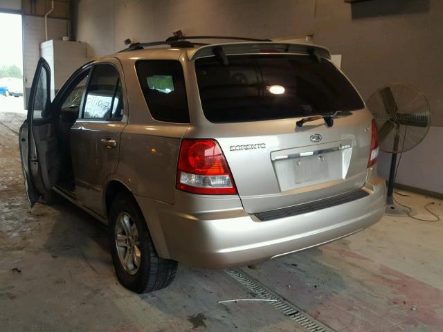 KNDJC733055349213 - 2005 KIA SORENTO EX GRAY photo 3